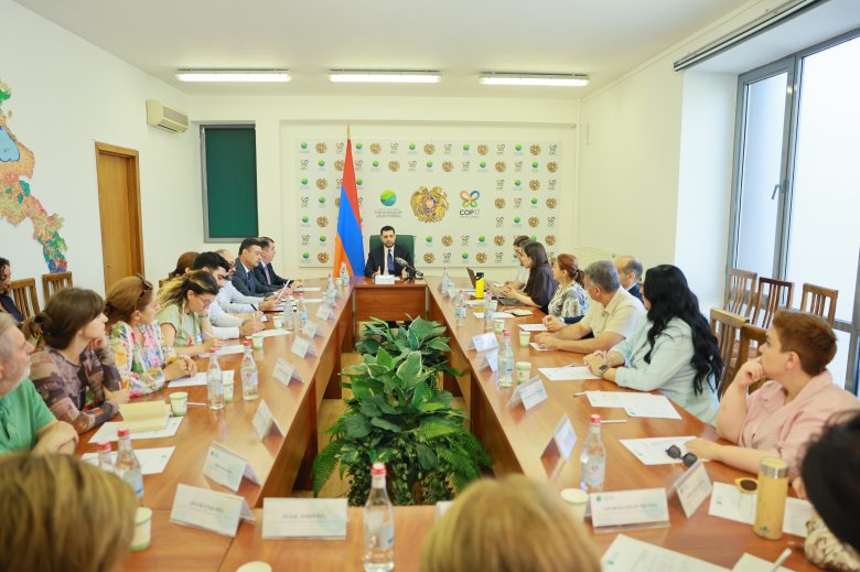 Տեղի ունեցավ Շրջակա միջավայրի նախարարին կից ձևավորված հասարակական խորհրդի հերթական նիստը