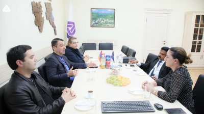 Միության նախագահն ու ԱՄԷ միջազգային բեռնափոխադրմամբ զբաղվող ընկերության ղեկավարը քննարկեցին համագործակցության նոր ուղիներ