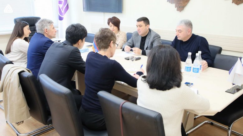 Միության նախագահը հանդիպեց ԱՄԿ միջազգային պավիրակության անդամներին