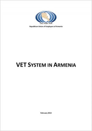 VET System in Armenia. RUEA report